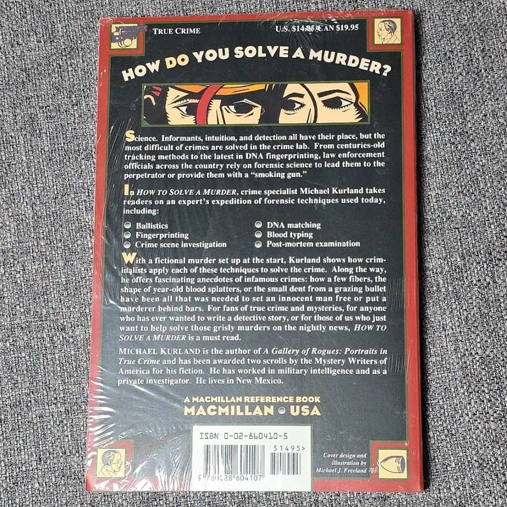 How to Solve a Murder - paperback, 9780028604107, Michael Kurland